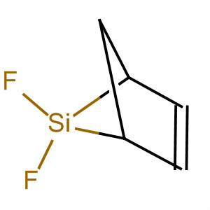 Molecular Structure of 105746-78-9 (5-Silabicyclo[2.1.1]hex-2-ene, 5,5-difluoro-)