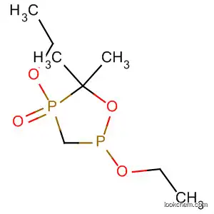 Molecular Structure of 105755-88-2 (1,2,4-Oxadiphospholane, 2,4-diethoxy-5,5-dimethyl-, 4-oxide)
