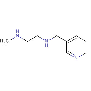 Molecular Structure of 105954-40-3 (1,2-Ethanediamine, N-methyl-N'-(3-pyridinylmethyl)-)