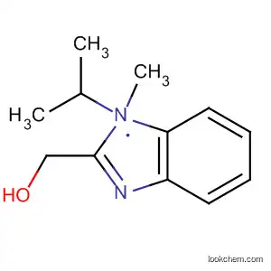 Molecular Structure of 105958-75-6 (1H-Benzimidazole-2-methanol, a-methyl-1-(1-methylethyl)-)