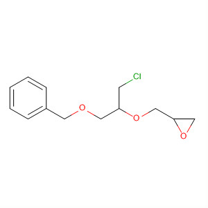 Molecular Structure of 106108-10-5 (Oxirane, [[1-(chloromethyl)-2-(phenylmethoxy)ethoxy]methyl]-)