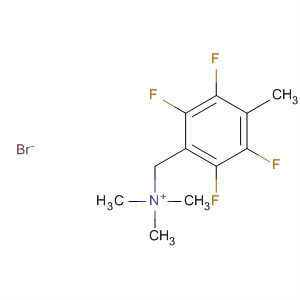 Molecular Structure of 106112-27-0 (Benzenemethanaminium, 2,3,5,6-tetrafluoro-N,N,N,4-tetramethyl-,
bromide)