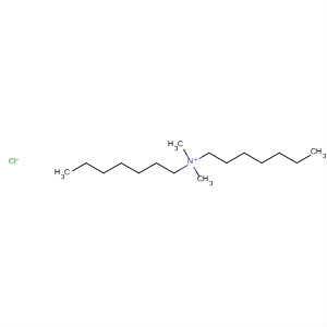 Molecular Structure of 106128-47-6 (1-Heptanaminium, N-heptyl-N,N-dimethyl-, chloride)