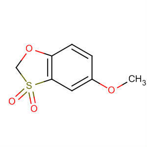 Molecular Structure of 106129-40-2 (1,3-Benzoxathiole, 5-methoxy-, 3,3-dioxide)