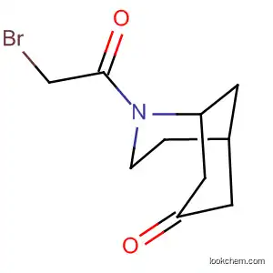 Molecular Structure of 106140-39-0 (2-Azabicyclo[3.3.1]nonan-7-one, 2-(bromoacetyl)-)