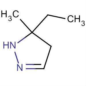 Molecular Structure of 10289-79-9 (1H-Pyrazole, 5-ethyl-4,5-dihydro-5-methyl-)