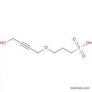 Molecular Structure of 13076-55-6 (1-Propanesulfonic acid, 3-[(4-hydroxy-2-butynyl)oxy]-)