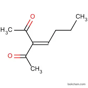 Molecular Structure of 15506-56-6 (2,4-Pentanedione, 3-butylidene-)
