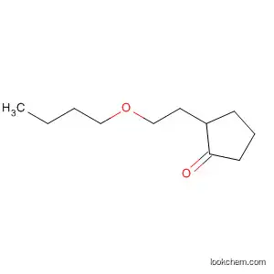 Molecular Structure of 15674-92-7 (Cyclopentanone, 2-(2-butoxyethyl)-)
