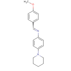 Molecular Structure of 16154-01-1 (Benzenamine, N-[(4-methoxyphenyl)methylene]-4-(1-piperidinyl)-)