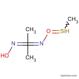 Molecular Structure of 18388-10-8 (2-Propanone, O,O'-(methylsilylene)dioxime)