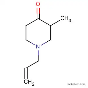 Molecular Structure of 18519-93-2 (4-Piperidinone, 3-methyl-1-(2-propenyl)-)