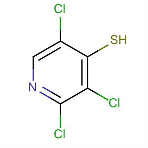 Molecular Structure of 19290-28-9 (4-Pyridinethiol, 2,3,5-trichloro-)