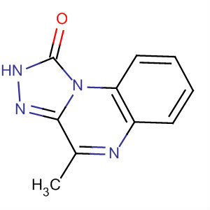 Molecular Structure of 19848-94-3 ([1,2,4]Triazolo[4,3-a]quinoxalin-1(2H)-one, 4-methyl-)