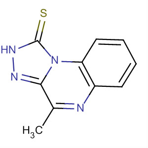 Molecular Structure of 19855-00-6 ([1,2,4]Triazolo[4,3-a]quinoxaline-1(2H)-thione, 4-methyl-)