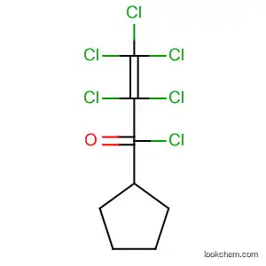 Molecular Structure of 27774-65-8 (Cyclopentenone, hexachloro-)