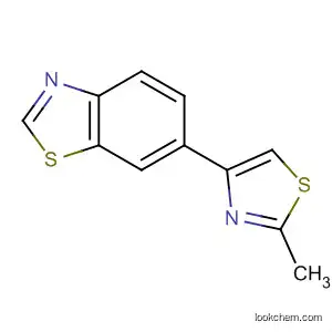 Molecular Structure of 29942-06-1 (Benzothiazole, 6-(2-methyl-4-thiazolyl)-)