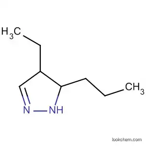 Molecular Structure of 30433-50-2 (1H-Pyrazole, 4-ethyl-4,5-dihydro-5-propyl-)