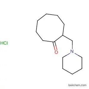 Cyclooctanone, 2-(1-piperidinylmethyl)-, hydrochloride