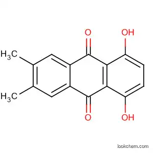 Molecular Structure of 3056-98-2 (9,10-Anthracenedione, 1,4-dihydroxy-6,7-dimethyl-)