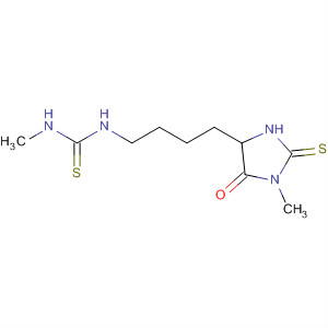 Thiourea, N-methyl-N'-[4-(1-methyl-5-oxo-2-thioxo-4-imidazolidinyl)butyl]-