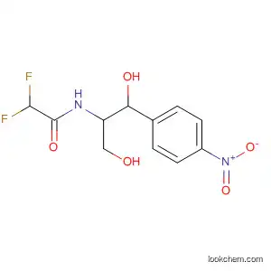 Molecular Structure of 322-16-7 (Acetamide,
2,2-difluoro-N-[2-hydroxy-1-(hydroxymethyl)-2-(4-nitrophenyl)ethyl]-)