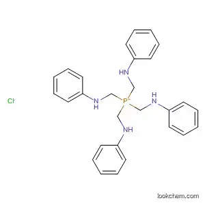 Molecular Structure of 34885-67-1 (Phosphonium, tetrakis[(phenylamino)methyl]-, chloride)
