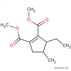 1-Cyclopentene-1,2-dicarboxylic acid, 3-ethyl-4-methyl-, dimethyl ester,
trans-