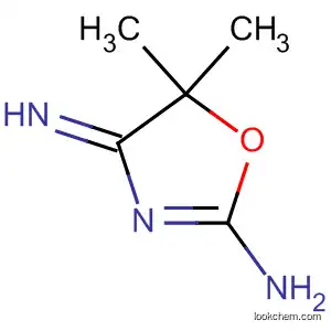 Molecular Structure of 38568-26-2 (2-Oxazolamine, 4,5-dihydro-4-imino-5,5-dimethyl-)