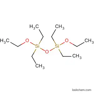 Molecular Structure of 3858-12-6 (Disiloxane, 1,3-diethoxy-1,1,3,3-tetraethyl-)