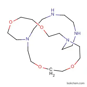 Molecular Structure of 39678-12-1 (4,7,13,16-Tetraoxa-1,10,21,24-tetraazabicyclo[8.8.8]hexacosane)