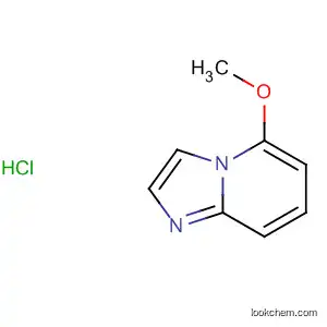 Molecular Structure of 3999-07-3 (Imidazo[1,2-a]pyridine, 5-methoxy-, monohydrochloride)