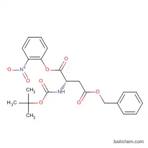 L-Aspartic acid, N-[(1,1-dimethylethoxy)carbonyl]-, 1-(2-nitrophenyl)
4-(phenylmethyl) ester