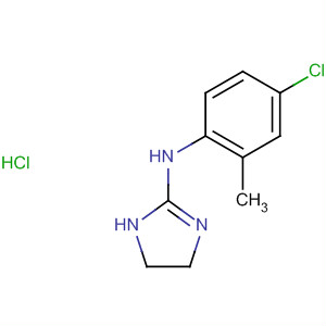 1H-Imidazol-2-amine, N-(4-chloro-2-methylphenyl)-4,5-dihydro-, monohydrochloride