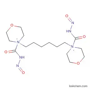Molecular Structure of 42101-63-3 (4-Morpholinecarboxamide, N,N'-1,6-hexanediylbis[N-nitroso-)