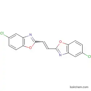 Molecular Structure of 4609-23-8 (Benzoxazole, 2,2'-(1,2-ethenediyl)bis[5-chloro-)
