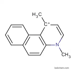 Molecular Structure of 46484-94-0 (Benzo[f]quinolinium, 1,4-dimethyl-)