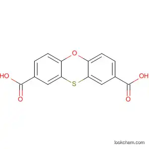 Molecular Structure of 4667-25-8 (2,8-Phenoxathiindicarboxylic acid)