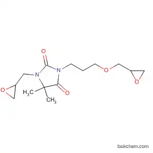 Molecular Structure of 47117-67-9 (2,4-Imidazolidinedione,
5,5-dimethyl-3-[3-(oxiranylmethoxy)propyl]-1-(oxiranylmethyl)-)