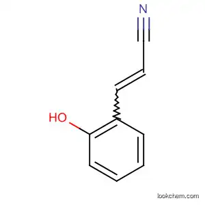 Molecular Structure of 49699-29-8 (2-Propenenitrile, 3-(2-hydroxyphenyl)-)