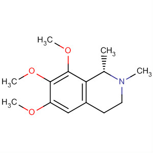 Isoquinoline, 1,2,3,4-tetrahydro-6,7,8-trimethoxy-1,2-dimethyl-, (S)-