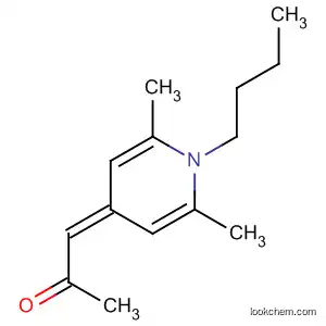 Molecular Structure of 49810-93-7 (2-Propanone, 1-(1-butyl-2,6-dimethyl-4(1H)-pyridinylidene)-)