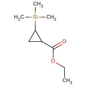 Cyclopropanecarboxylic acid, 2-(trimethylsilyl)-, ethyl ester, cis-