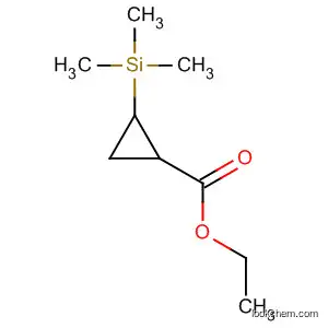 Molecular Structure of 5120-52-5 (Cyclopropanecarboxylic acid, 2-(trimethylsilyl)-, ethyl ester, cis-)