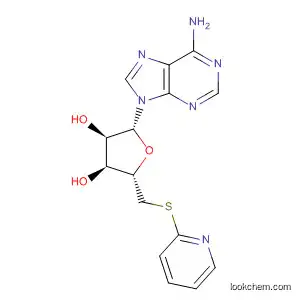 Molecular Structure of 5135-38-6 (Adenosine, 5'-S-2-pyridinyl-5'-thio-)