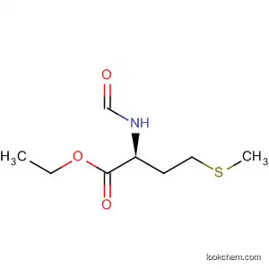 Molecular Structure of 5143-66-8 (L-Methionine, N-formyl-, ethyl ester)