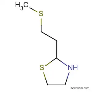 Molecular Structure of 51859-59-7 (Thiazolidine, 2-[2-(methylthio)ethyl]-)