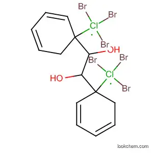 Molecular Structure of 52658-25-0 (Benzene, 1,1'-[1,2-ethanediylbis(oxy)]bis[tribromochloro-)