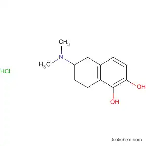 1,2-Naphthalenediol, 6-(dimethylamino)-5,6,7,8-tetrahydro-,
hydrochloride