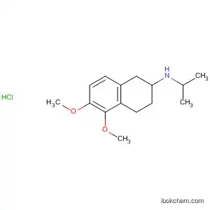 Molecular Structure of 55218-32-1 (2-Naphthalenamine,
1,2,3,4-tetrahydro-5,6-dimethoxy-N-(1-methylethyl)-, hydrochloride)
